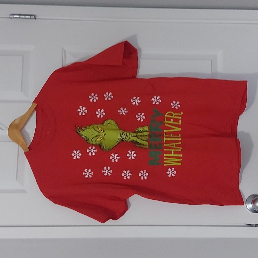 Merry Whatever Grinch Christmas tshirt